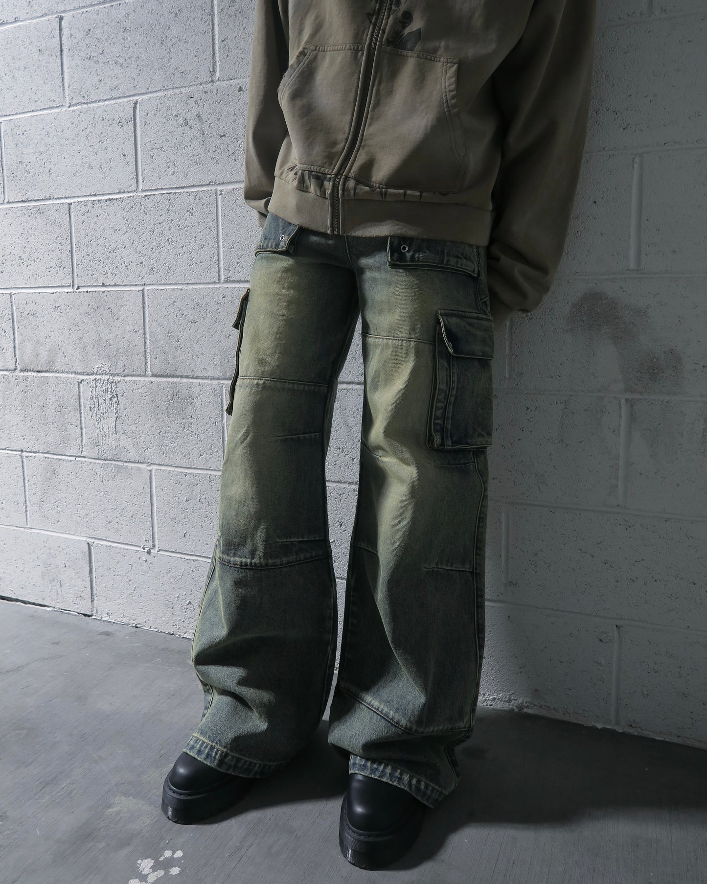 Last Resort Denim Cargos (BLUE)