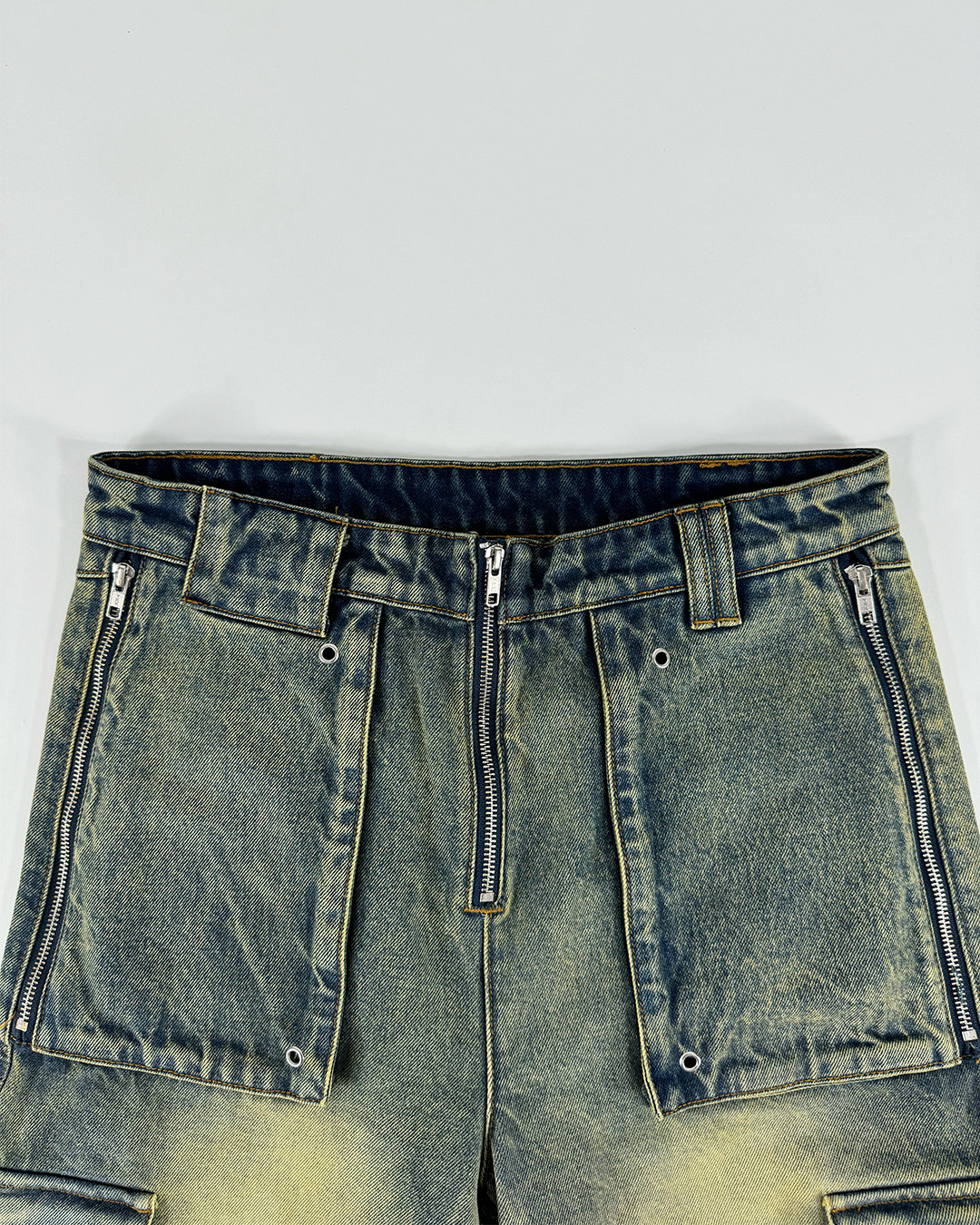 Last Resort Denim Cargos (BLUE)