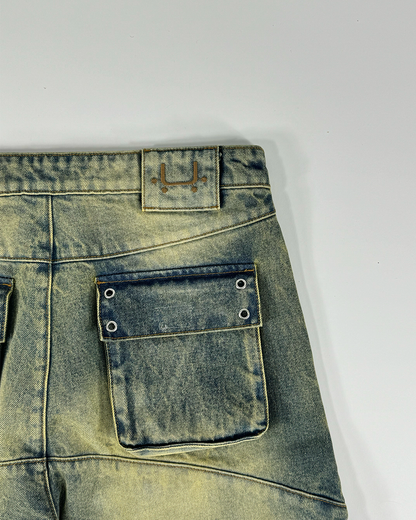 Last Resort Denim Cargos (BLUE)